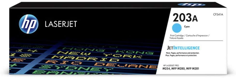 HP 203A Original LaserJet Toner Cartridge, Cyan - CF541A - eBuy UAE